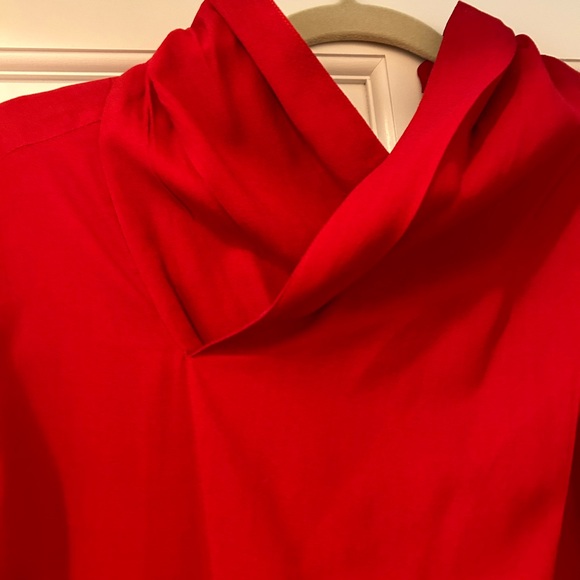 Armani red dress, size 10, wool and viscose - Picture 3 of 10